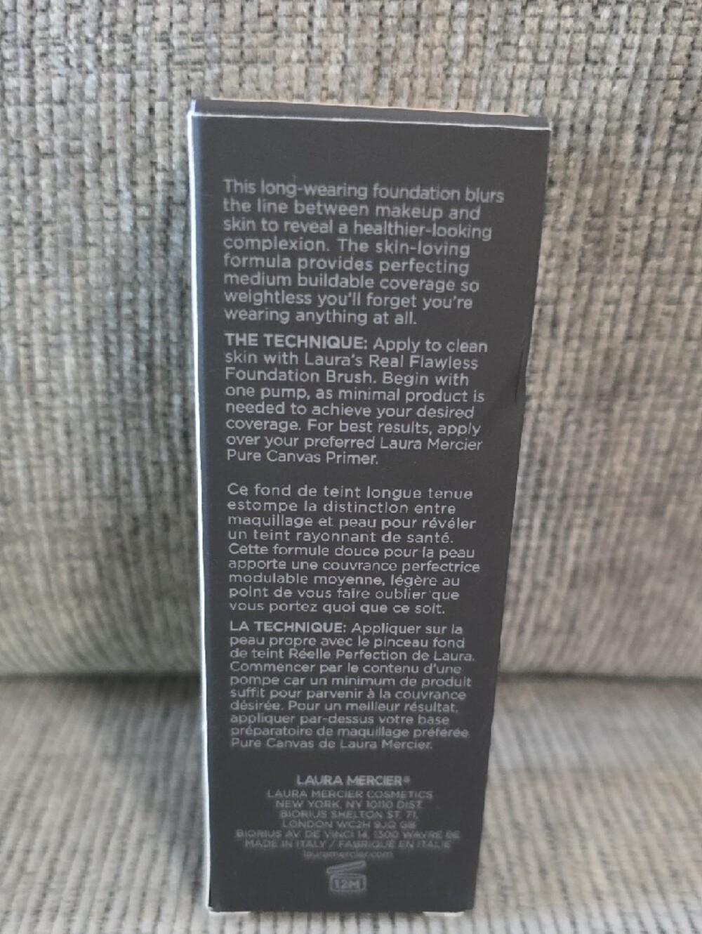 Laura Mercier Real Flawless Perfecting Foundation, 1oz., New, Silk Or Buff. - Picture 3 of 13